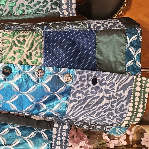 Desigual Brocade Mix Print Light Jacket - Picture 5 of 14